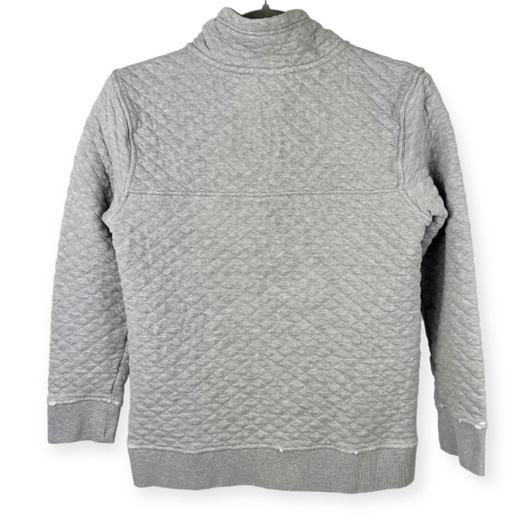 Patagonia Organic Cotton Quilt Snap T Pullover Sweatshirt XS Gray Green - Picture 2 of 11